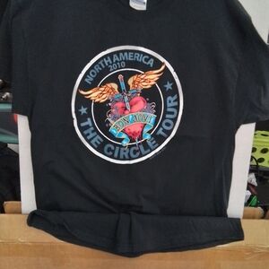 2010 Bon Jovi "Circle Tour" T-Shirt OBO